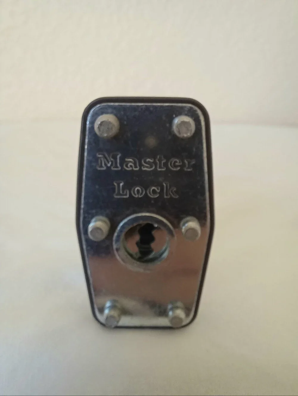 Master Lock Laminated Steel Warded Padlock with Key